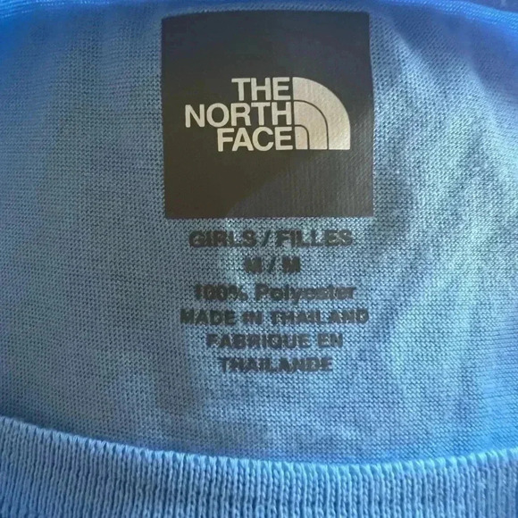 The north face vapor wick bliss blue girls size medium - Picture 2 of 3
